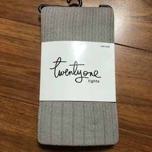 Forever 21 Brand New Light Grey Stockings